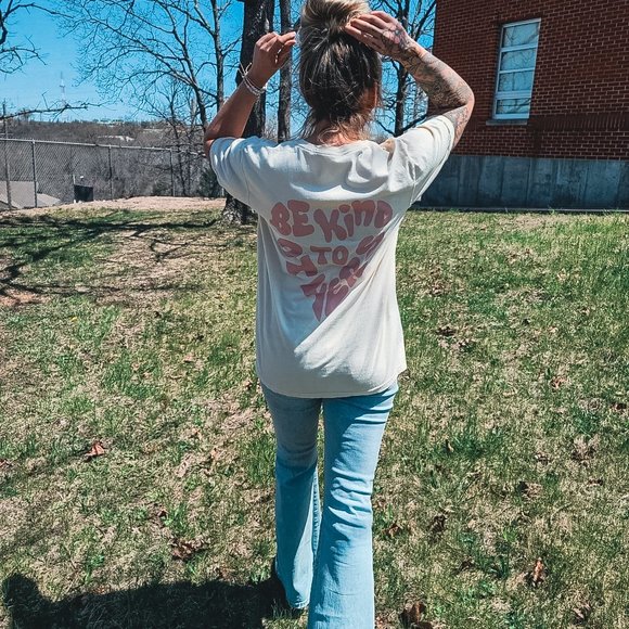 Be Kind To Others Oversized Tee - Picture 5 of 10